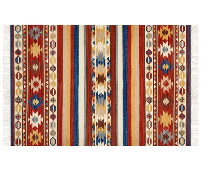 Beliani Kilim JRARAT 200x300 Multicor
