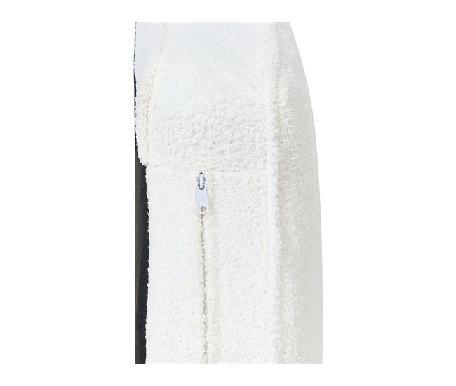 Beliani Chaise longue Bouclé ALLIER Bege