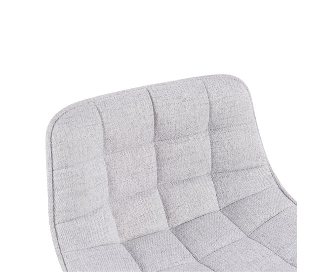 Conjunto de 2 bancos ajustáveis ADAM  Cinza Claro