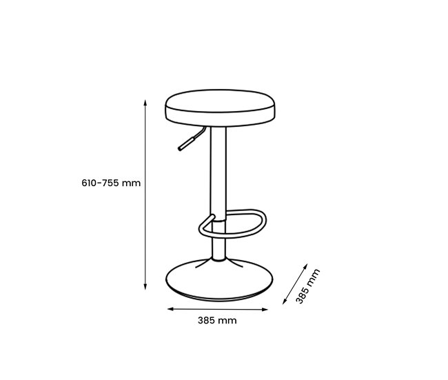 Banco ajustável FINN Terracota
