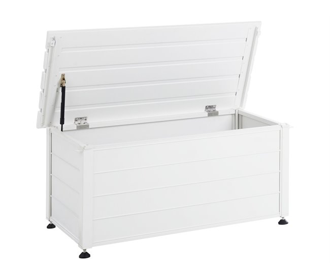 Beliani Caixa de arrumação CAMPALTO 113 Branco