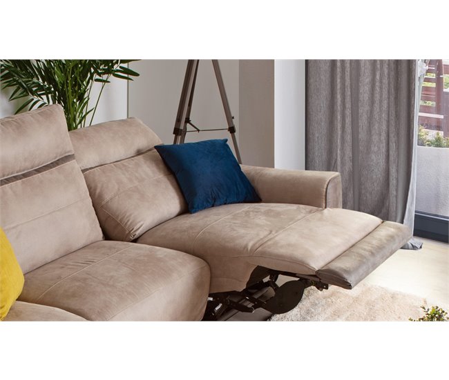 Chaise longue relax eléctrico MOON Cinza