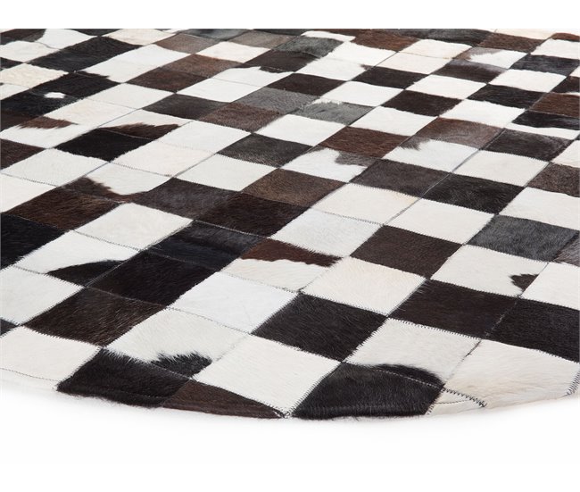 Beliani Pelos curtos BERGAMA 140x140 Creme