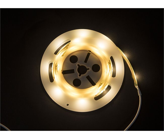 Beliani Cama com LED MDF ZEN 328x229 Castanho
