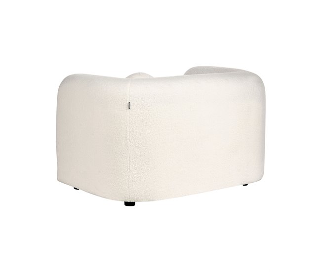 Beliani Poltrona LEIREN Branco