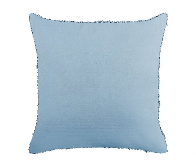 Beliani Almofada decorativa RHOEO 45x45 Azul