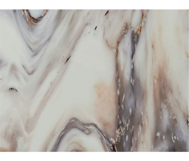 Beliani Mesa de apoio HALSEY 43x43 Dourado
