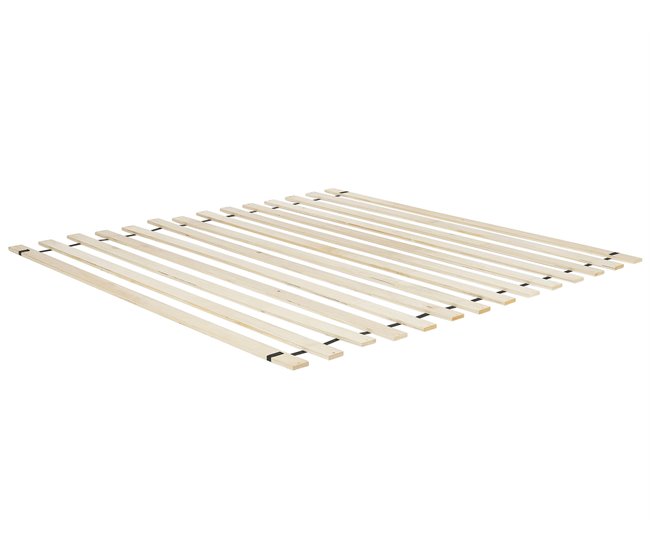 Beliani Cama Poliéster ROISEL 181x226 Bege