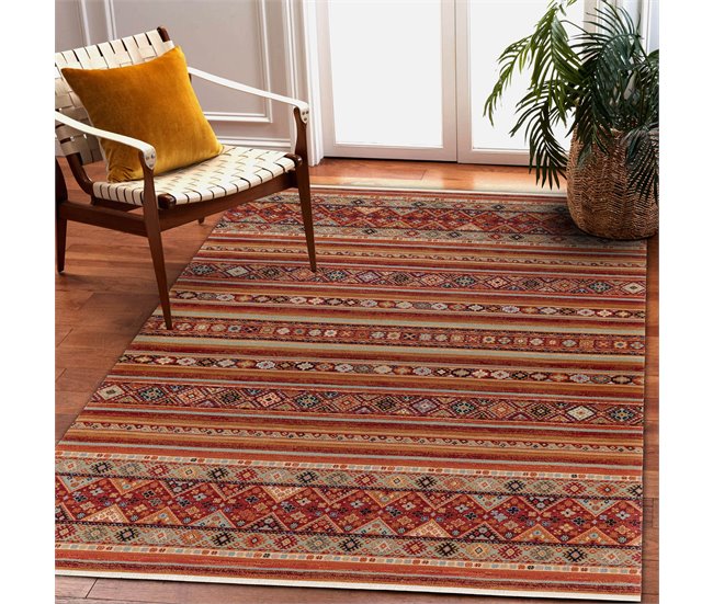 Tapete KESHAN franjas oriental 7685/53578 300x380 Terracota