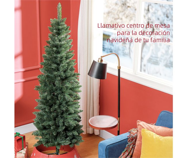 Árvore de Natal Metal e PVC HOMCOM, casa - natal Verde
