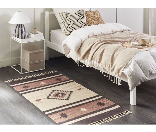 Beliani Kilim ARAGATS 80x150 Bege