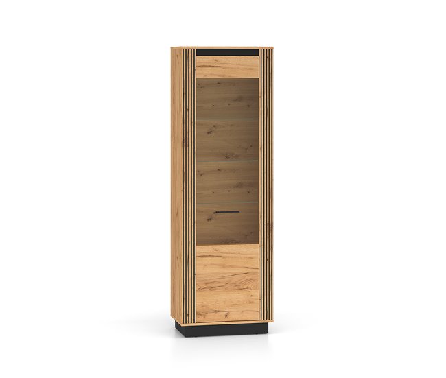 Vitrina de 1 porta Solal Madeira