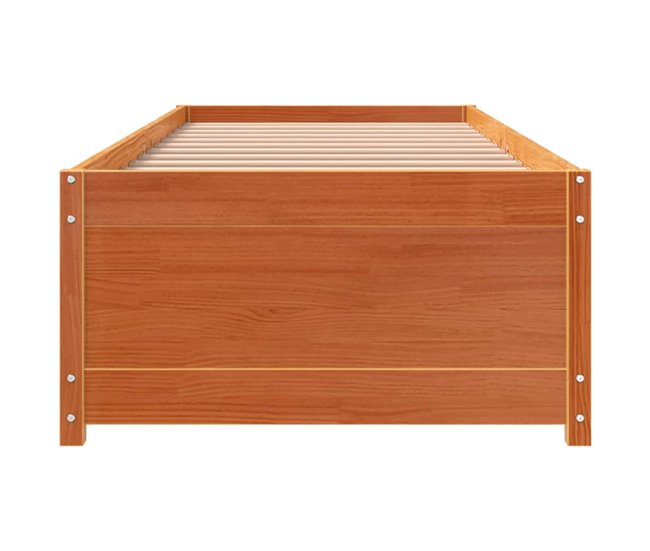 Sofá-cama, Sofá conversível sem colchão 90 Castanho