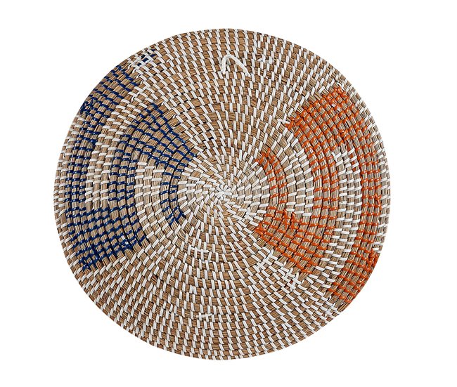 Beliani Decoração de parede PARORE Bege