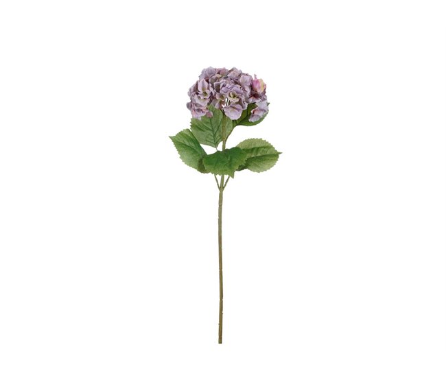 Flor artificial HORTÊNSIA roxa marca MYCA Verde