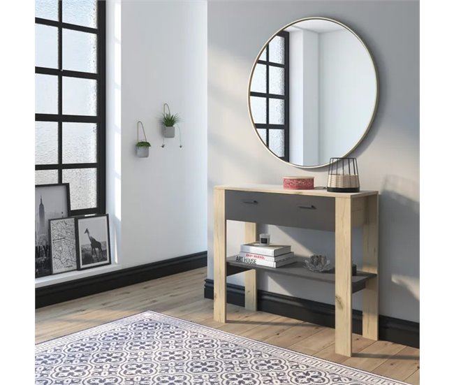 Espelho CIRCLE 100x100x2,75cm marca CONFORAMA Dourado