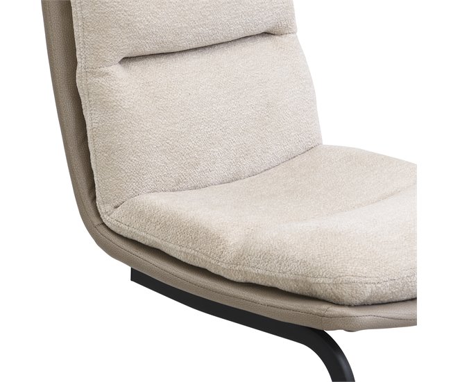 Conjunto de 4 cadeiras de jantar SIBYL  Bege