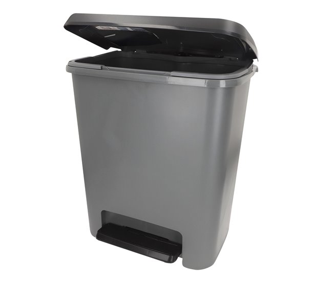 Curver Caixote do lixo Compatta 25L Cinza