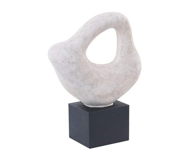 Beliani Acessório decorativo KAVALA Branco/ Bege