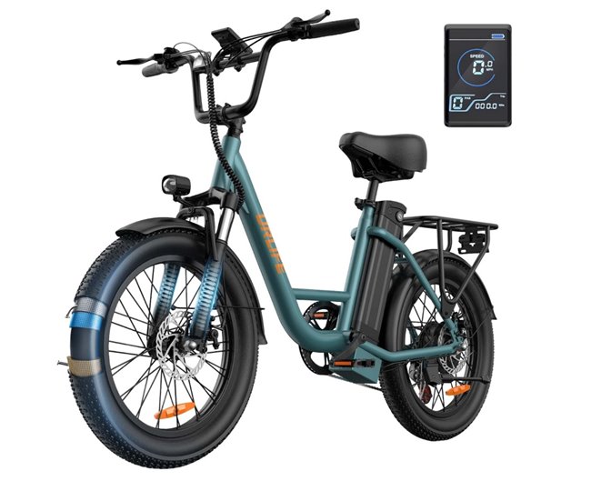 E-bike urlife e20 - motor 250w bateria 48v 13ah