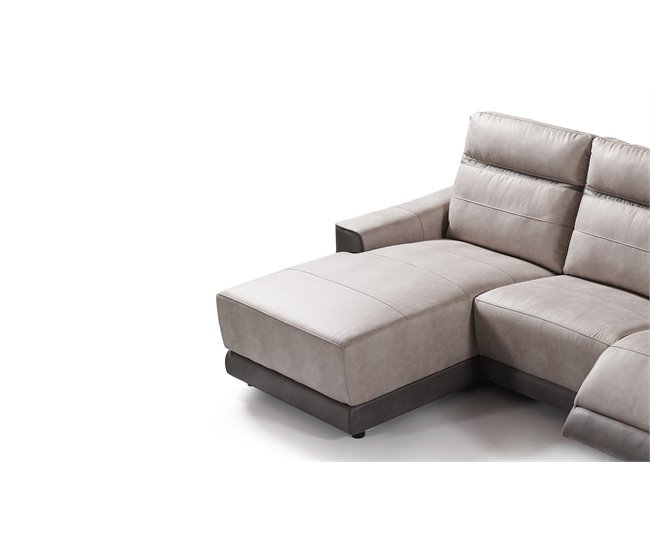 Chaise longue relax eléctrico MOON Cinza