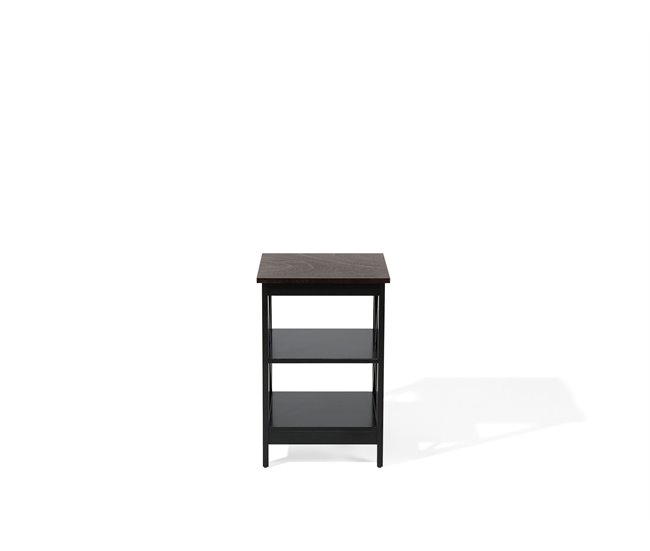 Beliani Mesa de apoio FOSTER 40x40 Branco