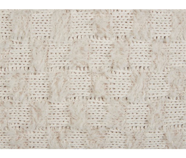 Beliani Almofada decorativa TAMNINE Bege