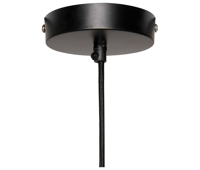 Beliani Candeeiro de tecto MAMEYES Preto