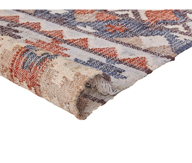 Beliani Entrelaçado KALFA 80x150 Multicor