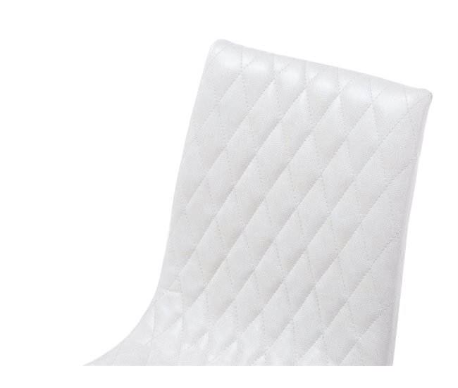 Beliani Cadeira de refeição MONTANA Creme