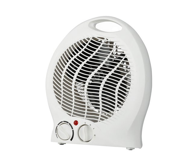 Ventilador aquecedor doméstico Well com controle de temperatura Branco