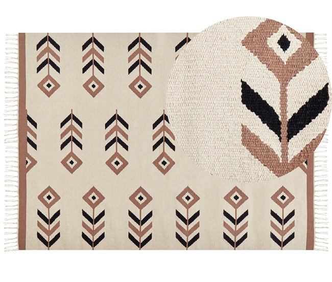 Beliani Kilim NIAVAN 200x300 Bege