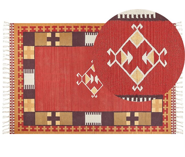 Beliani Kilim PARAKAR 200x300 Multicor