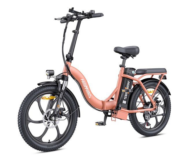 Bicicleta elétrica hillmiles mileport 1 – motor 250w bateria 36v13ah