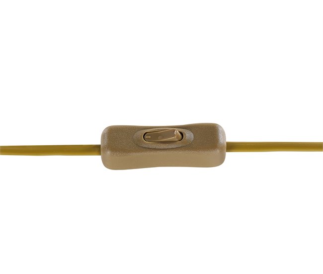 Beliani Candeeiro de mesa LIBERIA Castanho