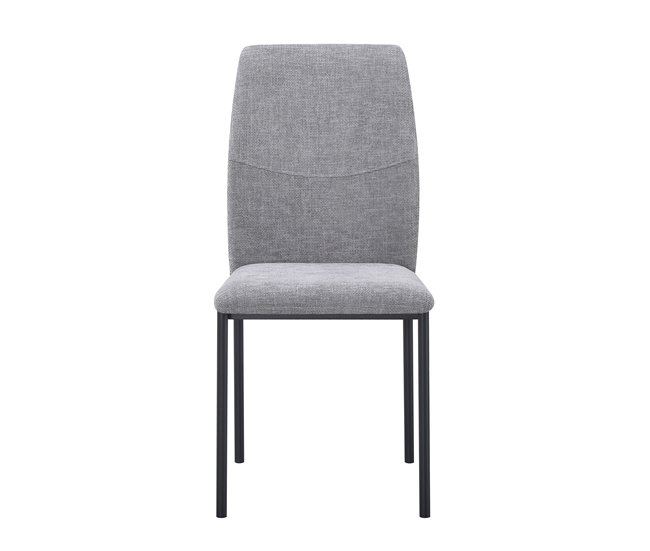 Conjunto de 4 cadeiras MARY cor cinza Cinza