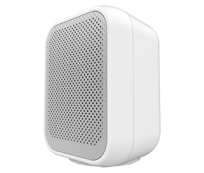 Cecotec Aquecedor cerâmico de mesa com 1500 W, função Oscilação, termóstato ajustável e 3 modos de funcionamento. Branco