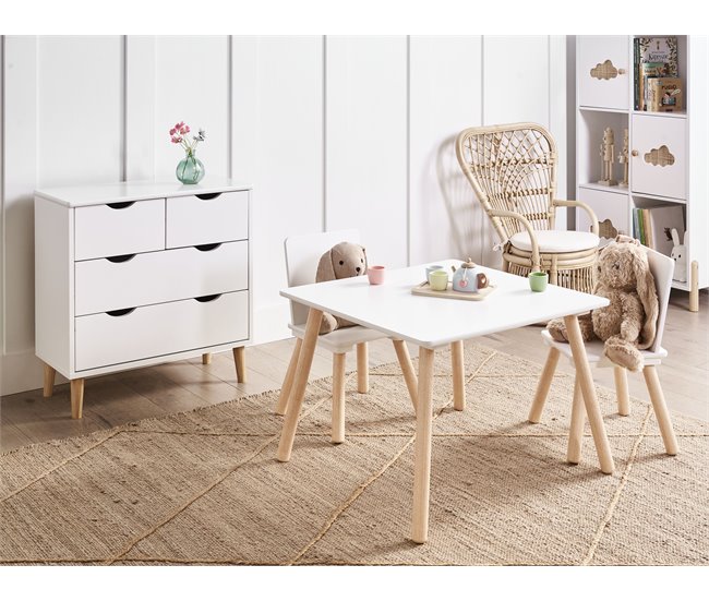 Beliani Cómoda SIMMIE Branco