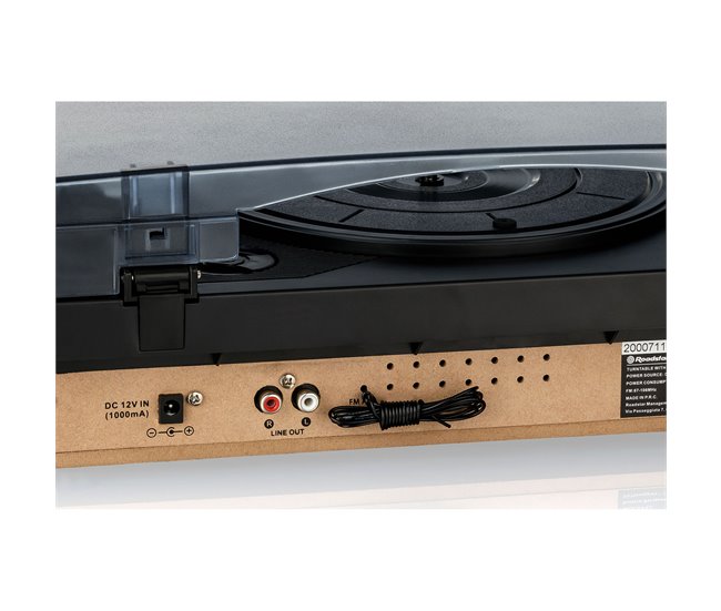 Gira-Discos Roadstar TTR-8634 Preto