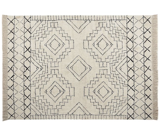 Beliani Pelos curtos ZEYNE 160x230 Bege