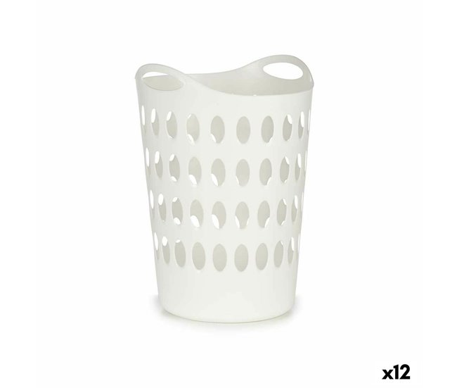 Cesto da Roupa Branco