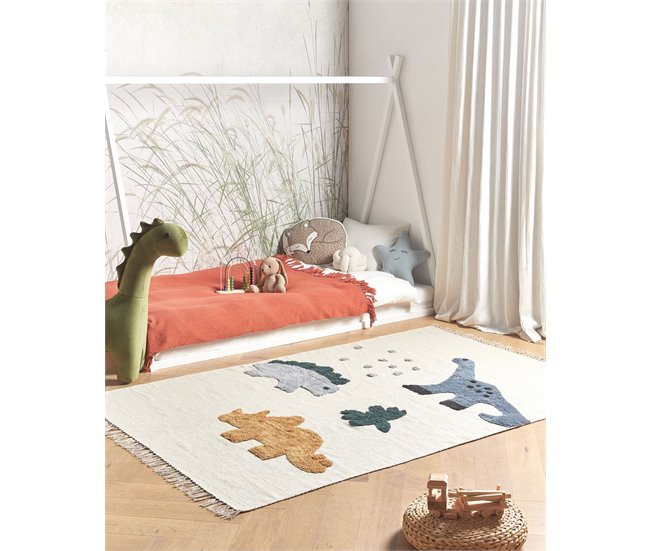 Beliani Tapetes para crianças GHARTA Bege