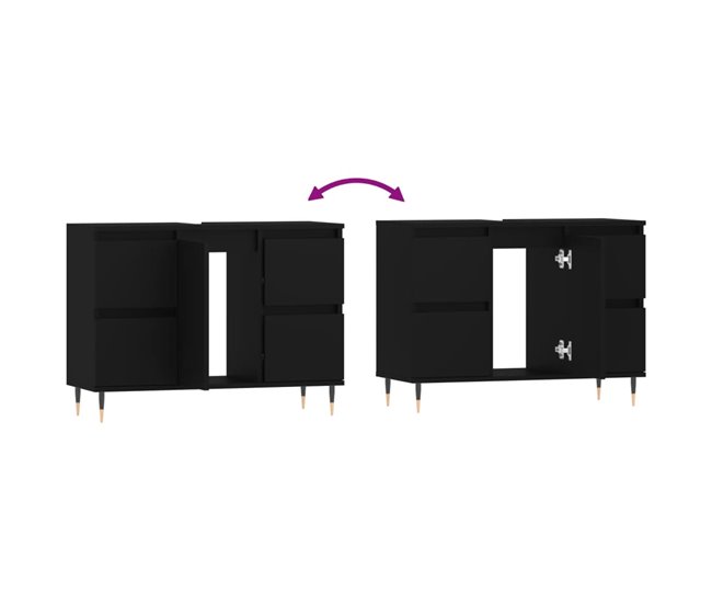 Armário de arrumação 80 Carvalho