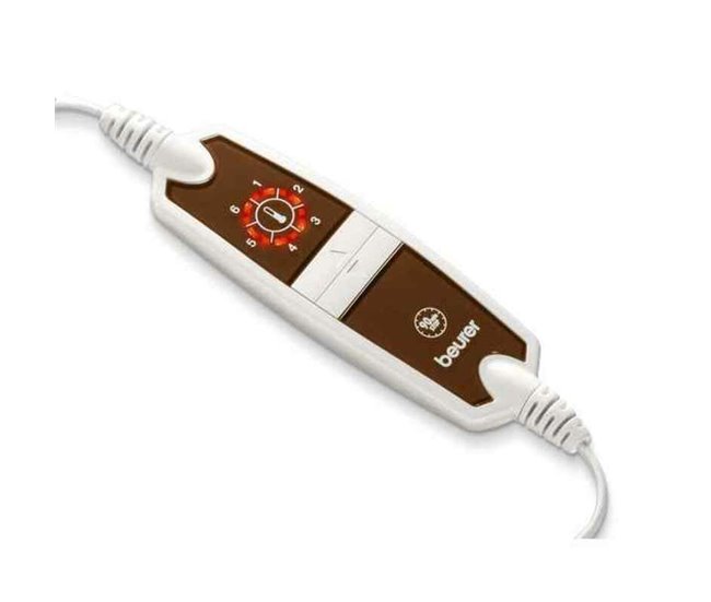 Almofada Elétrica para o Pescoço e Costas HK115 SUAVE Creme