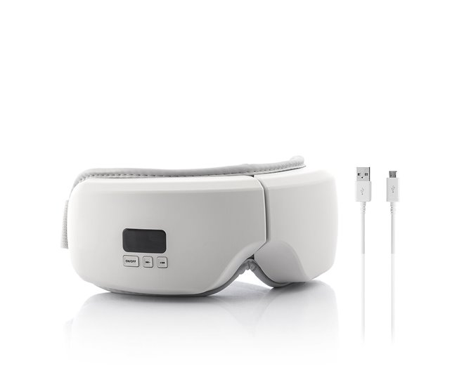 Aparelho de Massagem Ocular com Compressão de Ar 4 em 1 EYESKY Branco