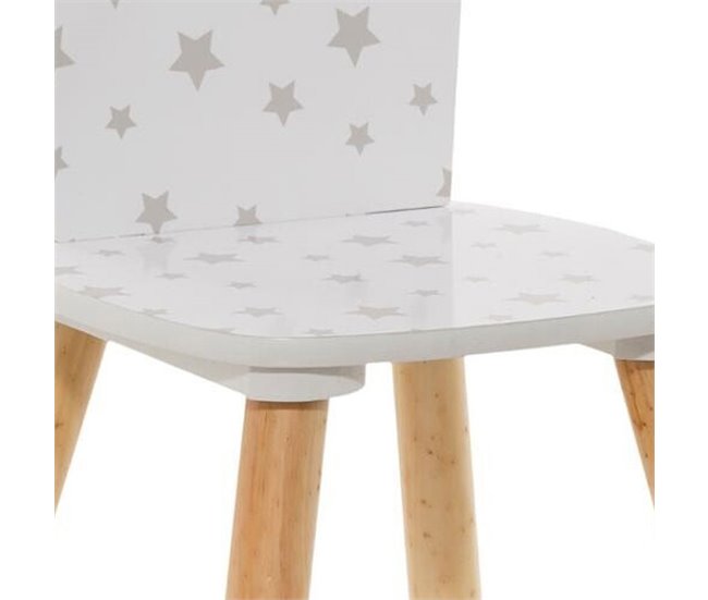WELL HOME - Cadeira infantil "Dulzura" com estampas Branco