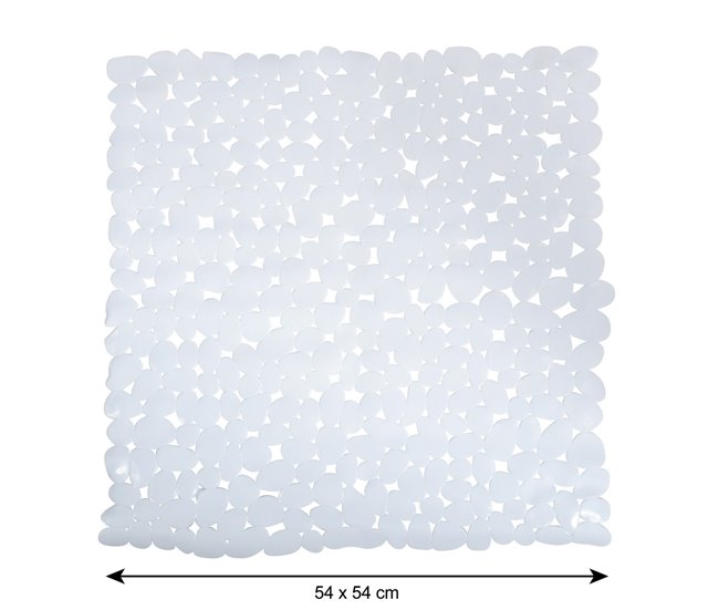 53x53cm tapete de chuveiro 53x53 Branco