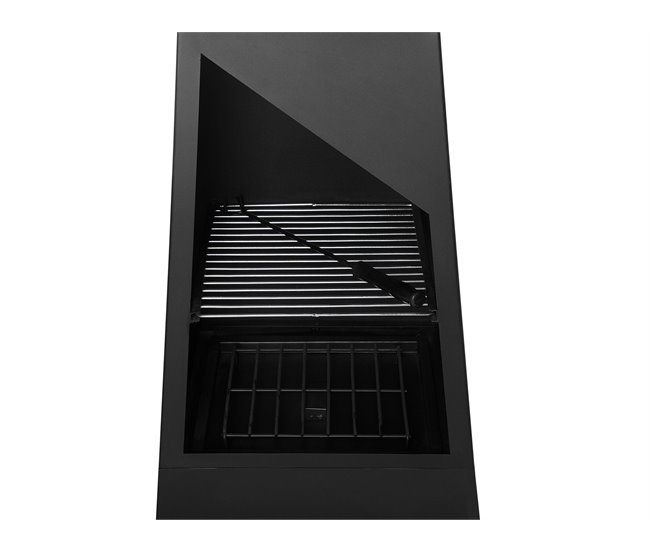 Beliani Fogareiro em madeira YATE Preto