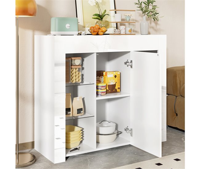 Aparador com 1 porta 95 Branco