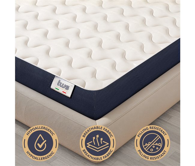 COLCHÃO ESSENTIAL Waterfoam made in Italy 
